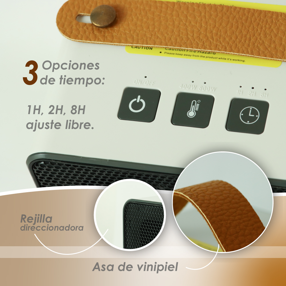 Calentador portátil personal USB calentador eléctrico