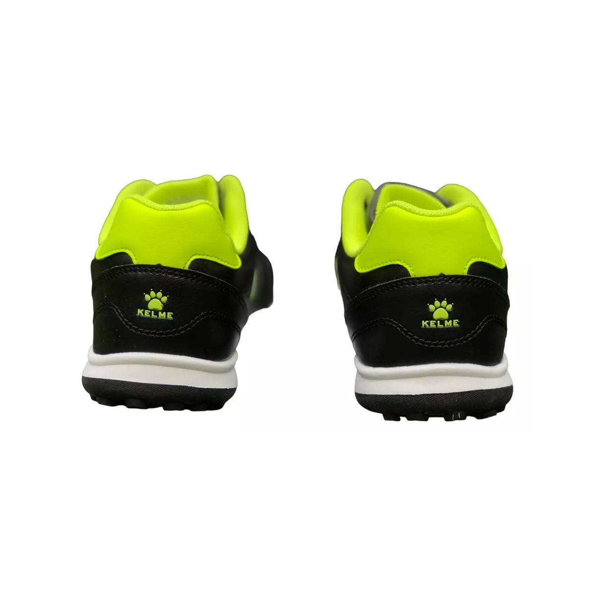 Tenis Futbol Rapido Turf Kelme Classico Hombre Negro/Amarillo