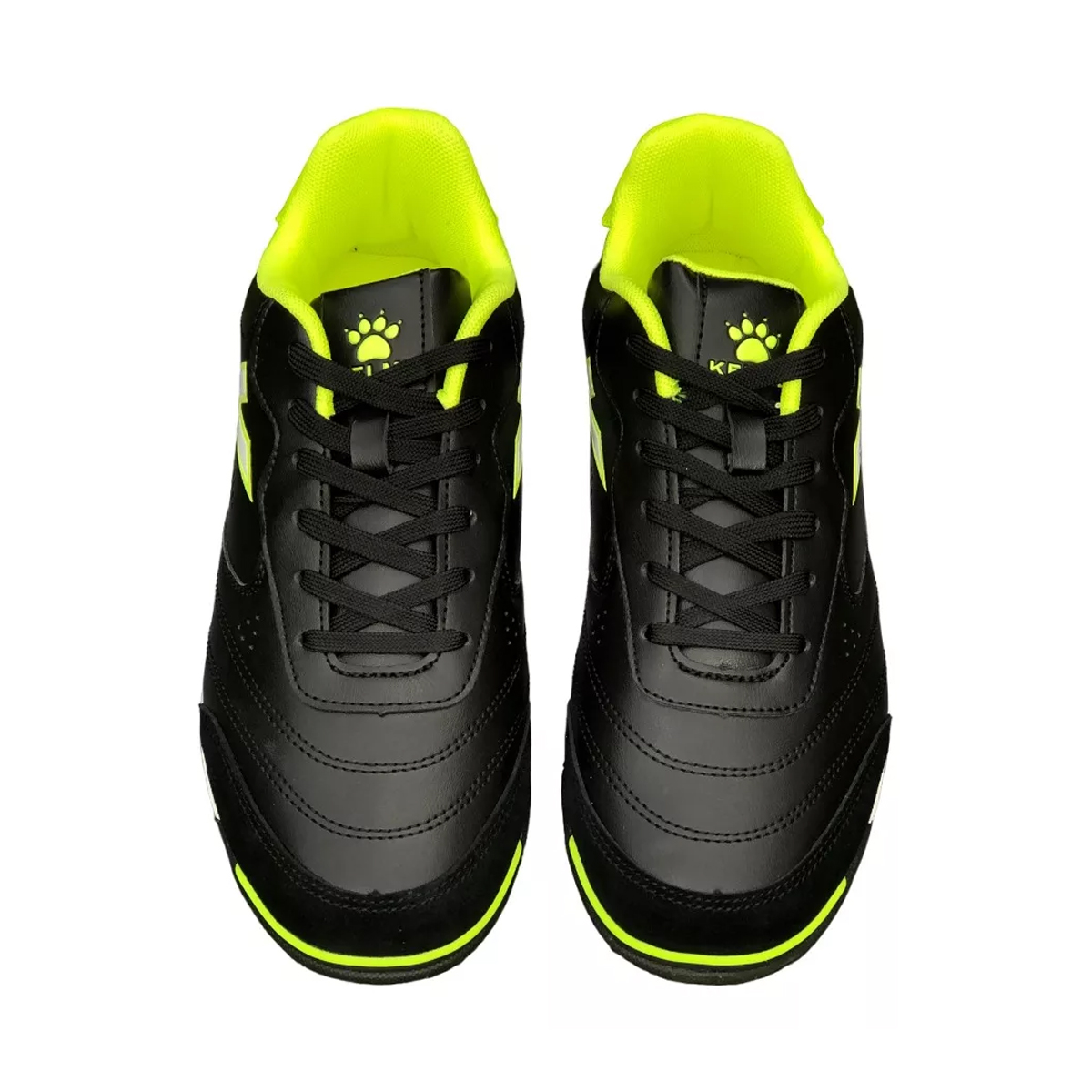 Tenis Futbol Rapido Turf Kelme Classico Hombre Negro/Amarillo