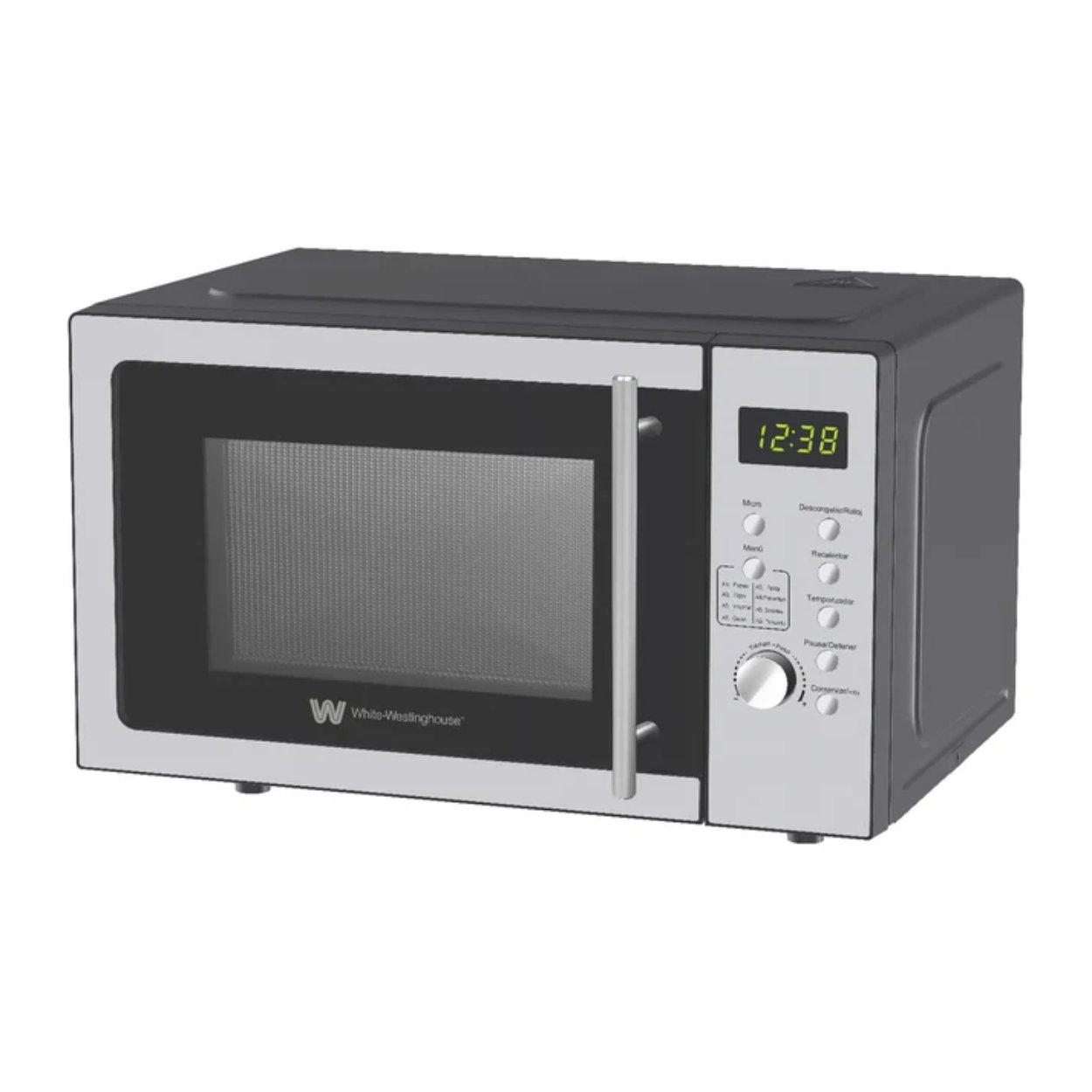 Horno de Microondas White Westinghouse 0.9 Pies Cúbicos Gris WWCMV092533WE
