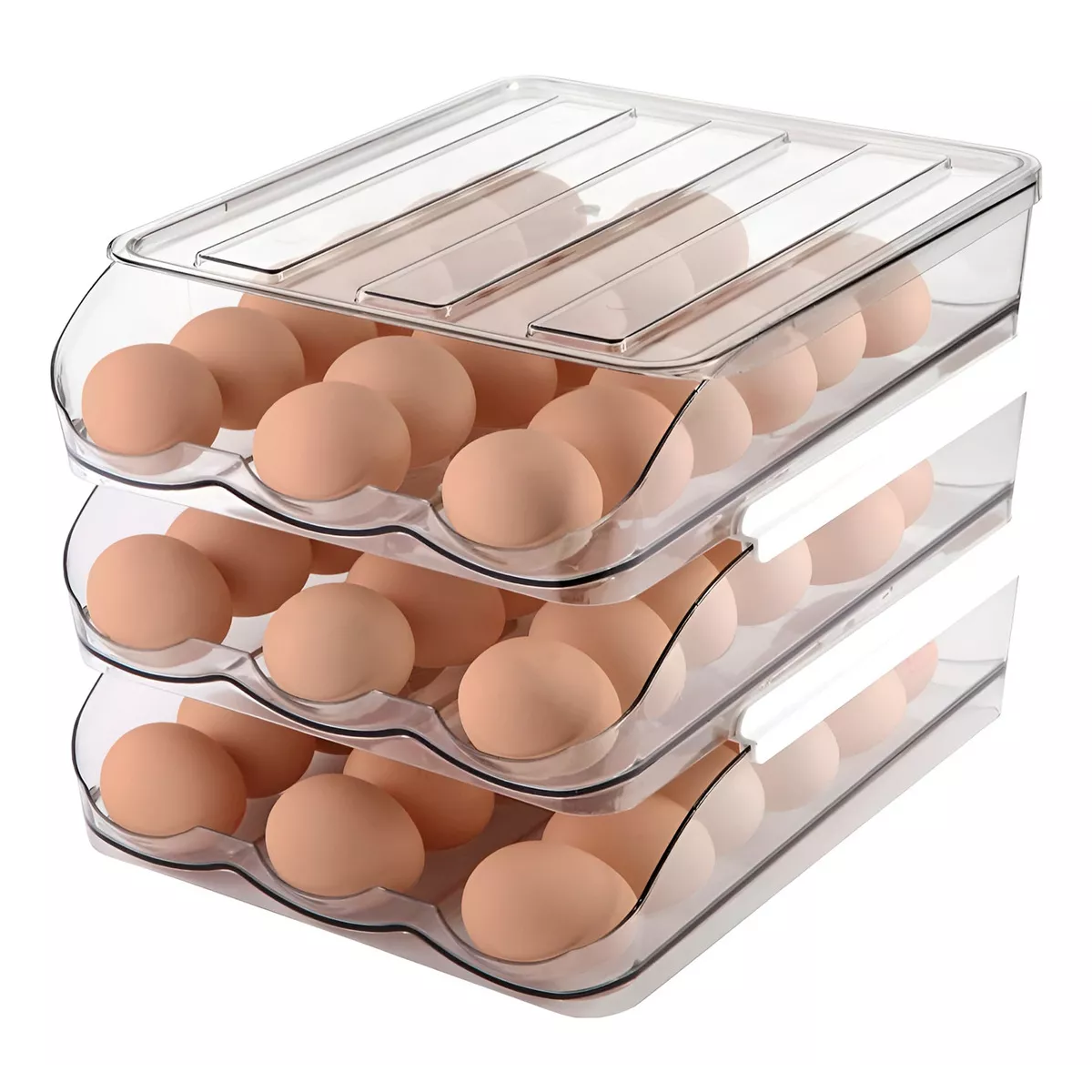 Organizador de 54 Huevos para Alacena, Refrigerador y Cocina