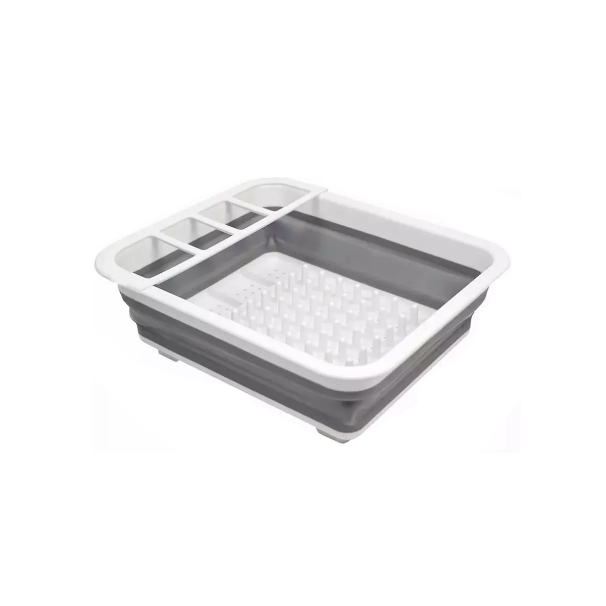 Escurridor Trastes Plegable Organizador Platos De Silicona
