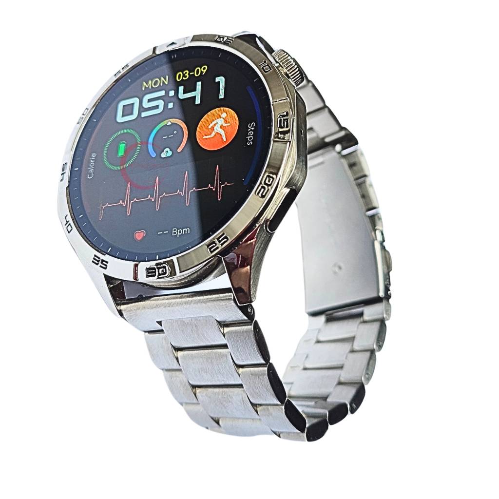 Reloj Inteligente G-tide Power Plata Acero Inoxidable Hombre