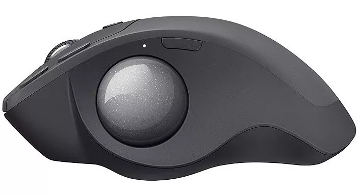 Mouse gamer trackball inalámbrico recargable Logitech MX Ergo 910-005177 negro