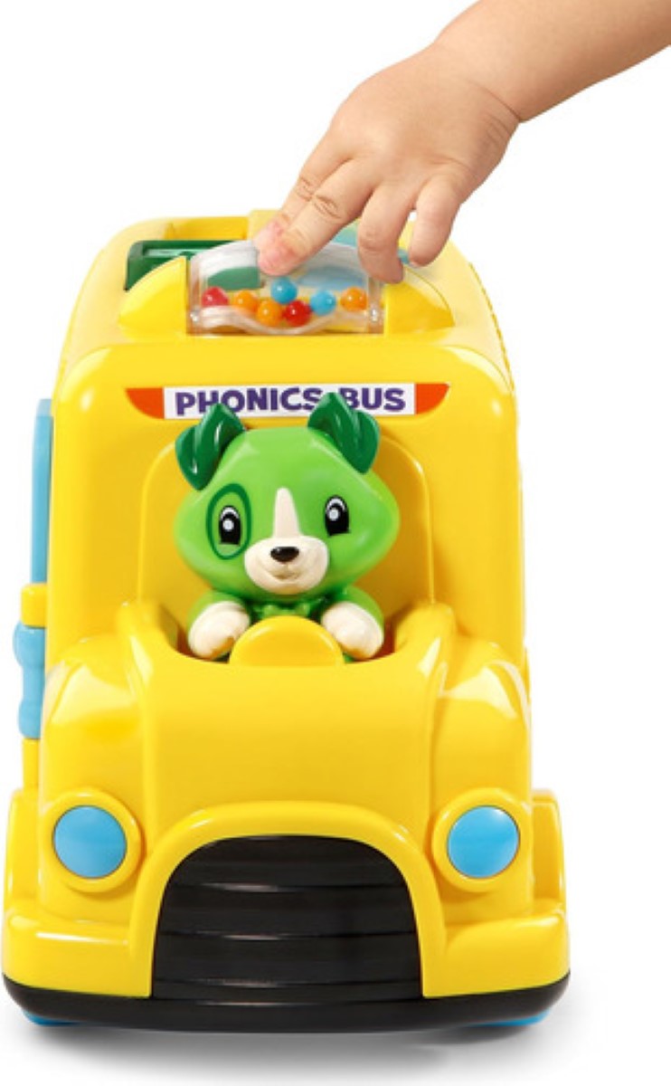Autobus Leap Frog Niños Infantil Letras Y Animales amarillo