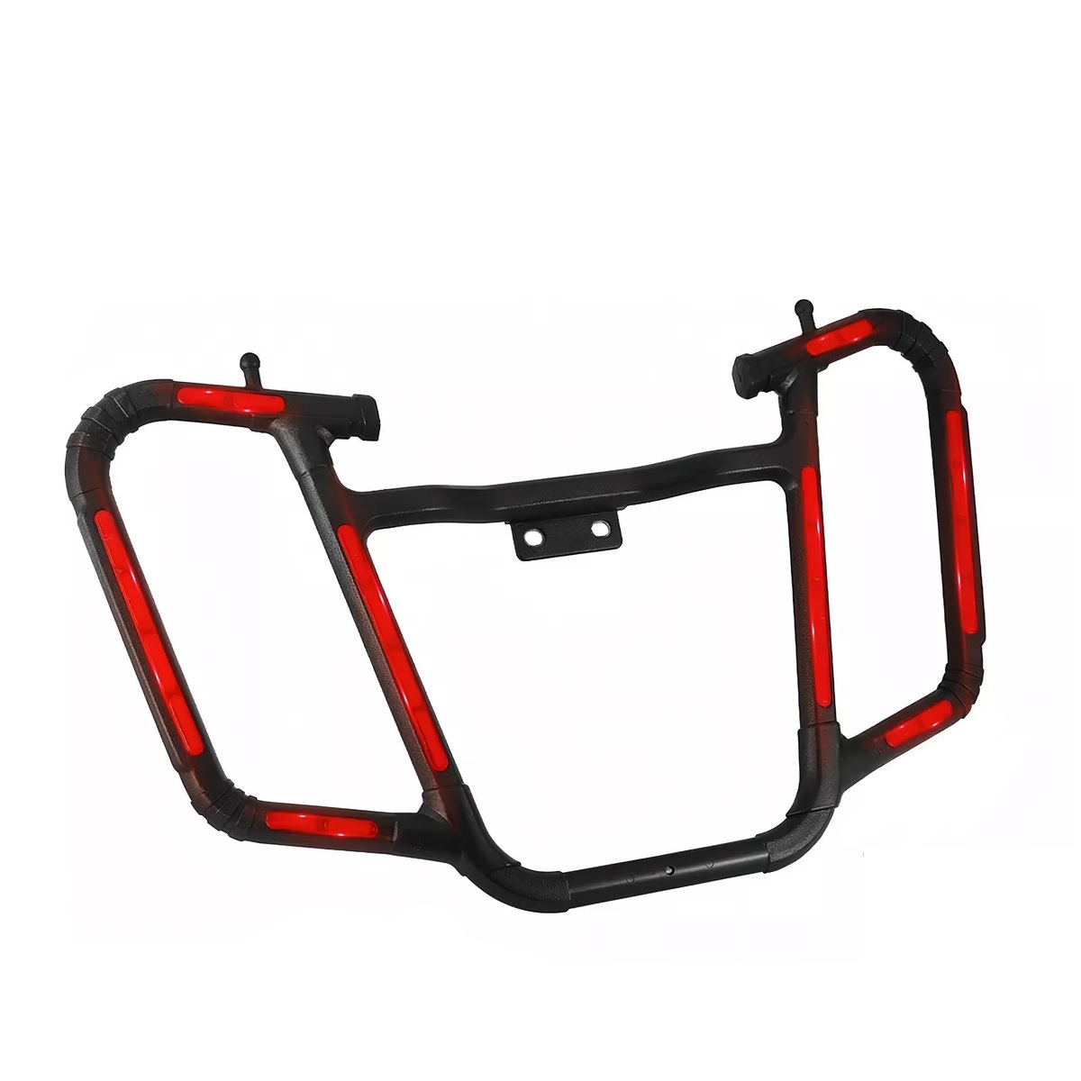 Defensa Parachoque Acero Reforzada Reflejante Moto Universal