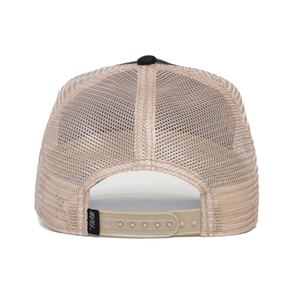 Gorra Goorin Bros Goat de Mezclilla Negro-Cafe 1010385