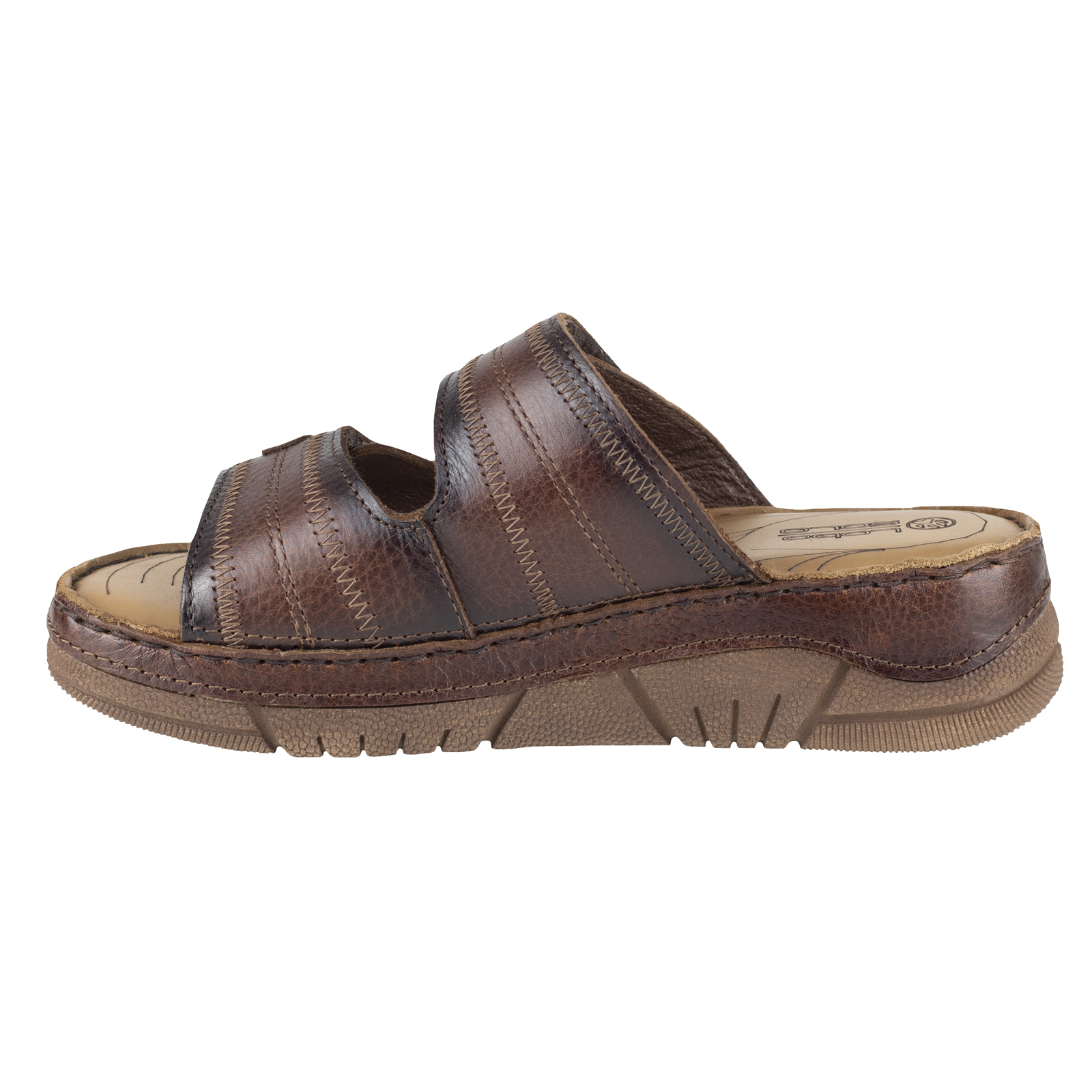 Huarache Mujer Lobo Solo 1711 Besani Plataforma Doble Velcro