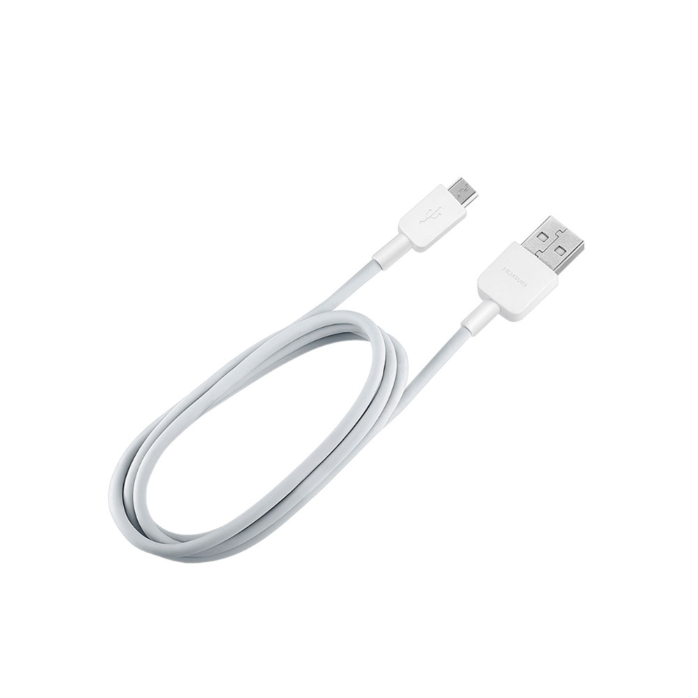 Cable de Datos Huawei 2A USB a Micro-USB 1 Metro Blanco