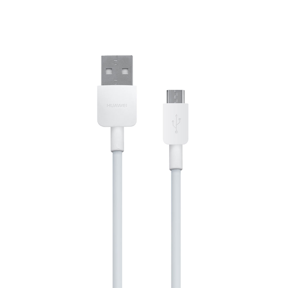 Cable de Datos Huawei 2A USB a Micro-USB 1 Metro Blanco