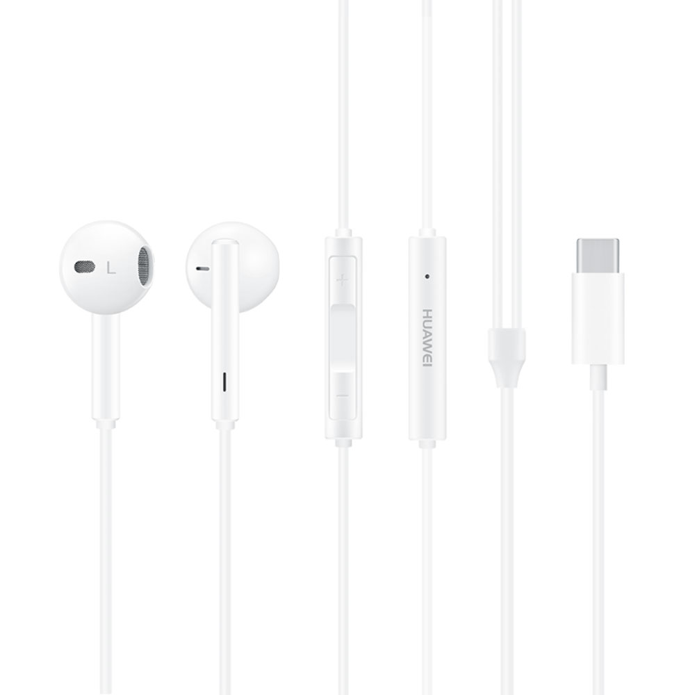 Audifonos Huawei TIPO-C Con micrófono 1.1 Metro Blanco