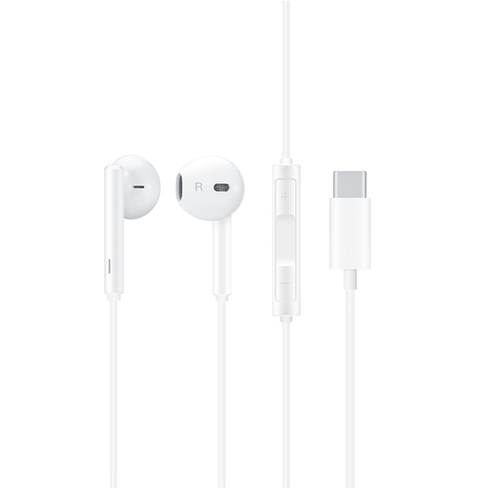 Audifonos Huawei TIPO-C Con micrófono 1.1 Metro Blanco