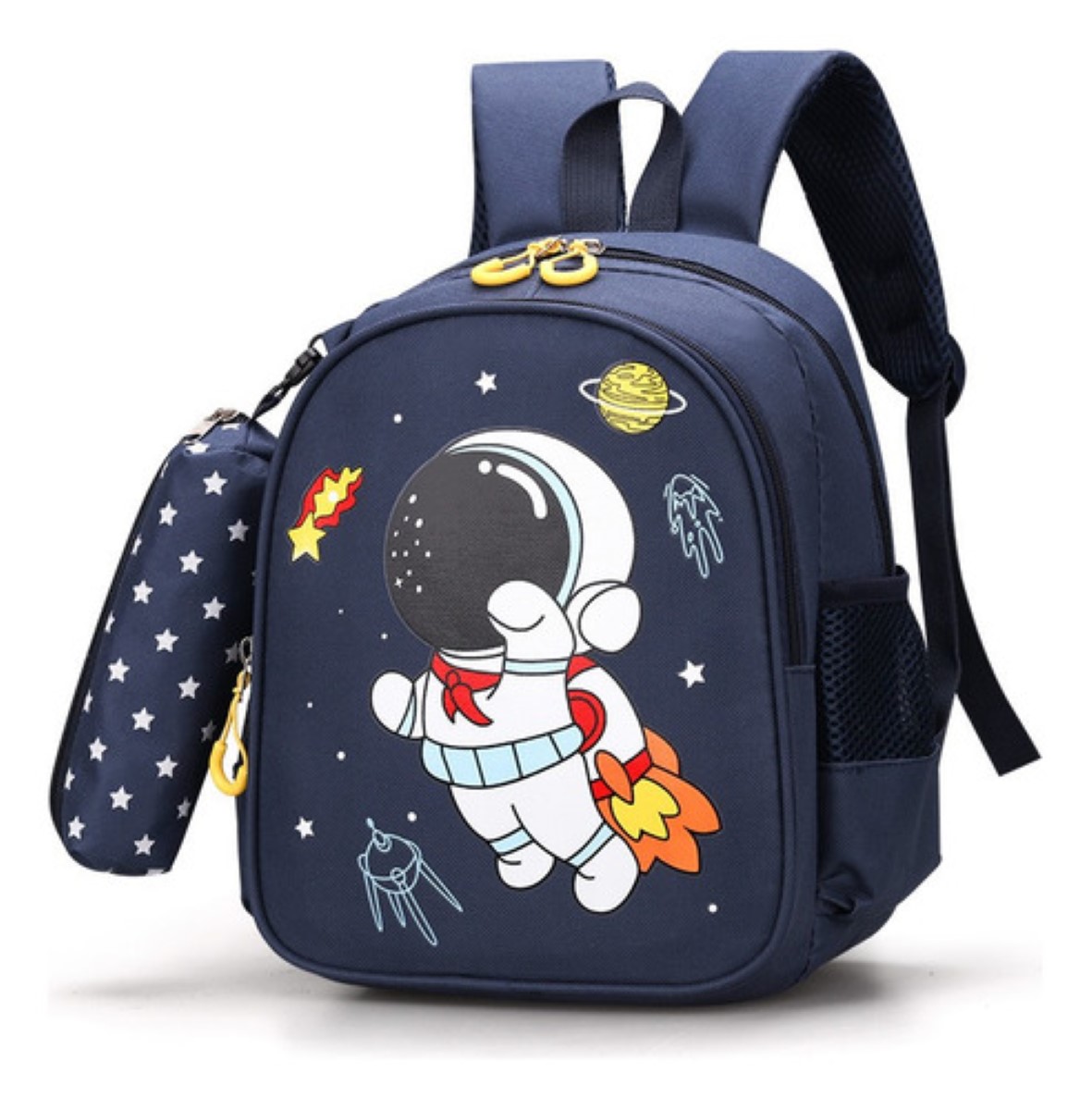 Mochila Impermeable Diseño En Tela De Nailon, Astronauta AZUL MARINO 