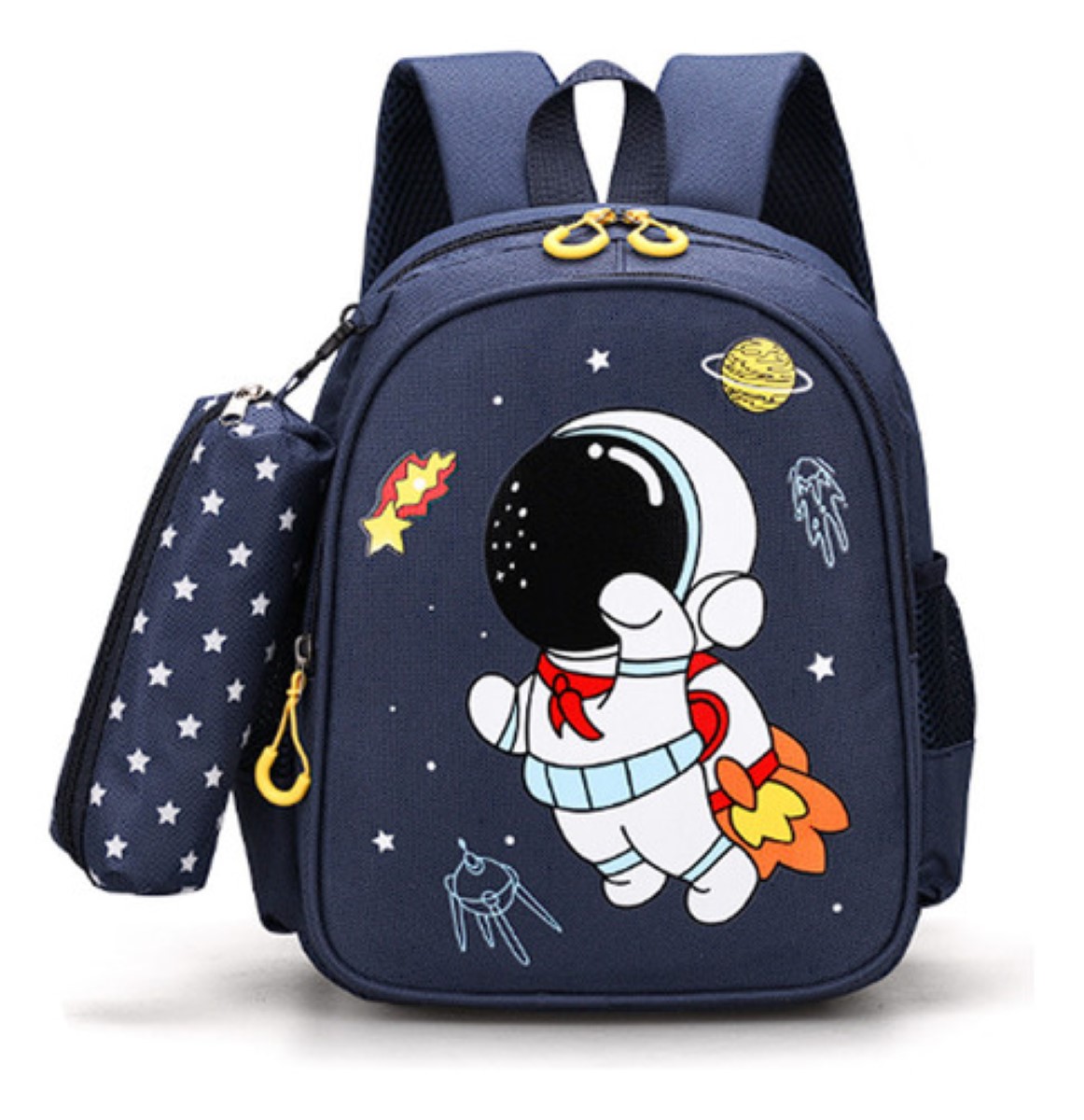 Mochila Impermeable Diseño En Tela De Nailon, Astronauta AZUL MARINO 