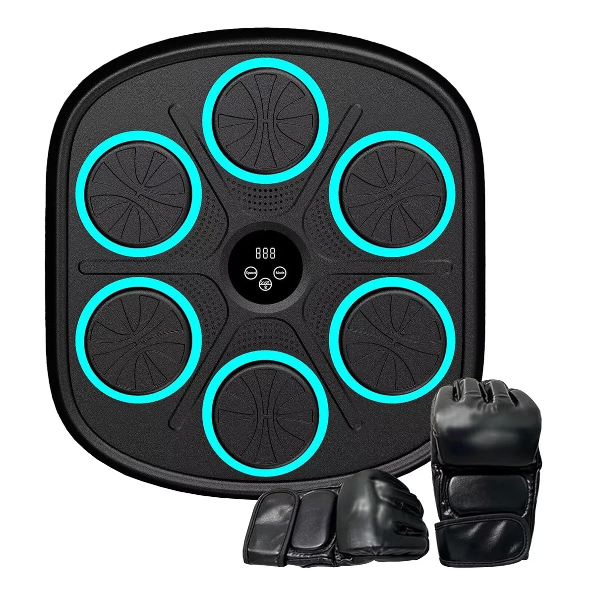 Máquina De Boxeo Musical Boxing Target Con Guantes