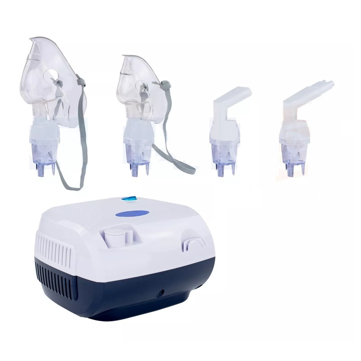 Nebulizador Super Silencioso Adulto Y Infantil Azul marino