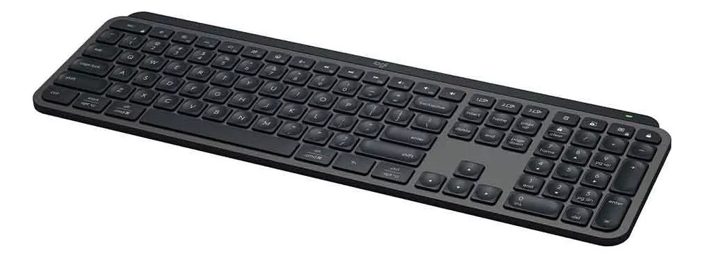 Teclado inalámbrico Logitech Mx Keys S Graphite Idioma inglés