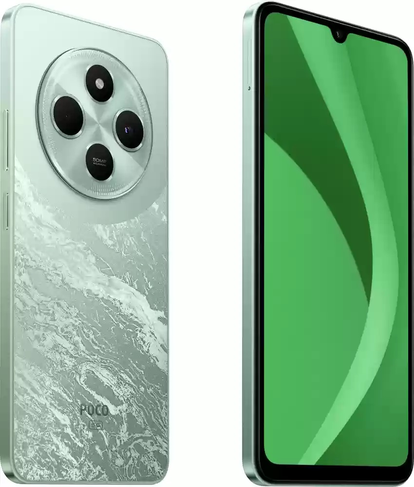 Xiaomi Poco C75 128Gb 6Ram Dual Sim Color Verde Nuevo Desbloqueado