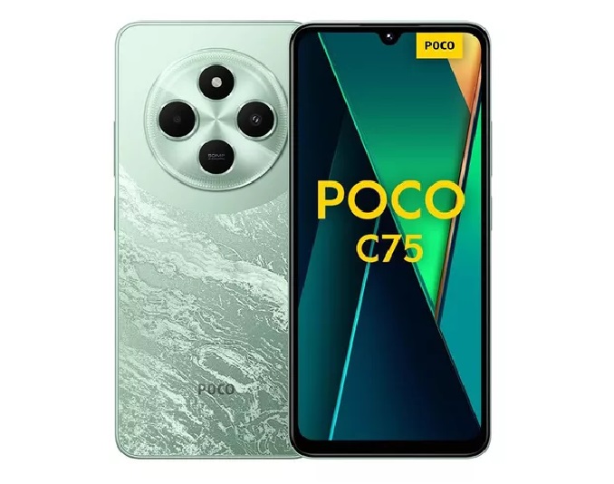 Xiaomi Poco C75 128Gb 6Ram Dual Sim Color Verde Nuevo Desbloqueado
