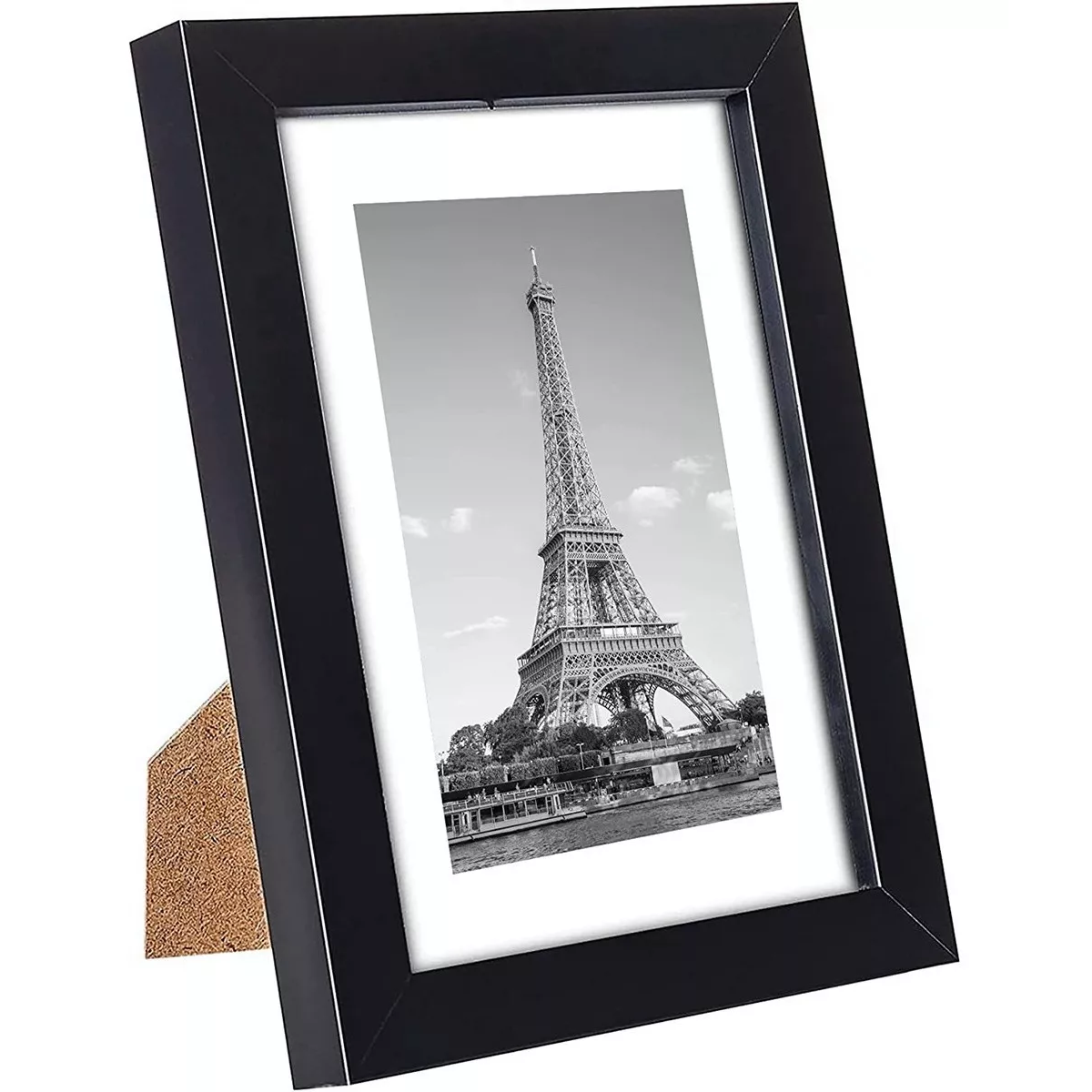 5 Pcs Marco De Fotos Decoración Negro