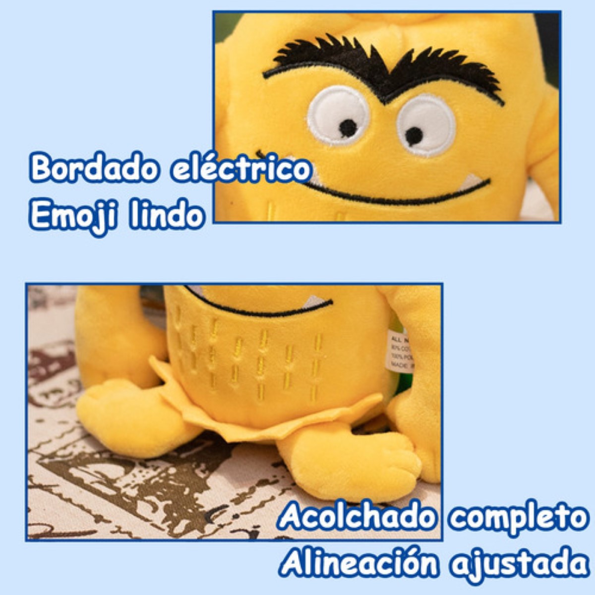 6pcs Muñeco De Peluche Pequeño Monstruo COLORES