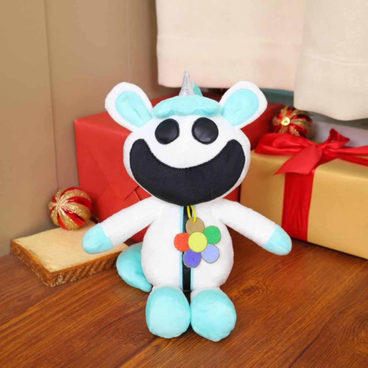 2pcs Muñeca De Juguete Smiling Critters Plush Regalo -25cm COLORES