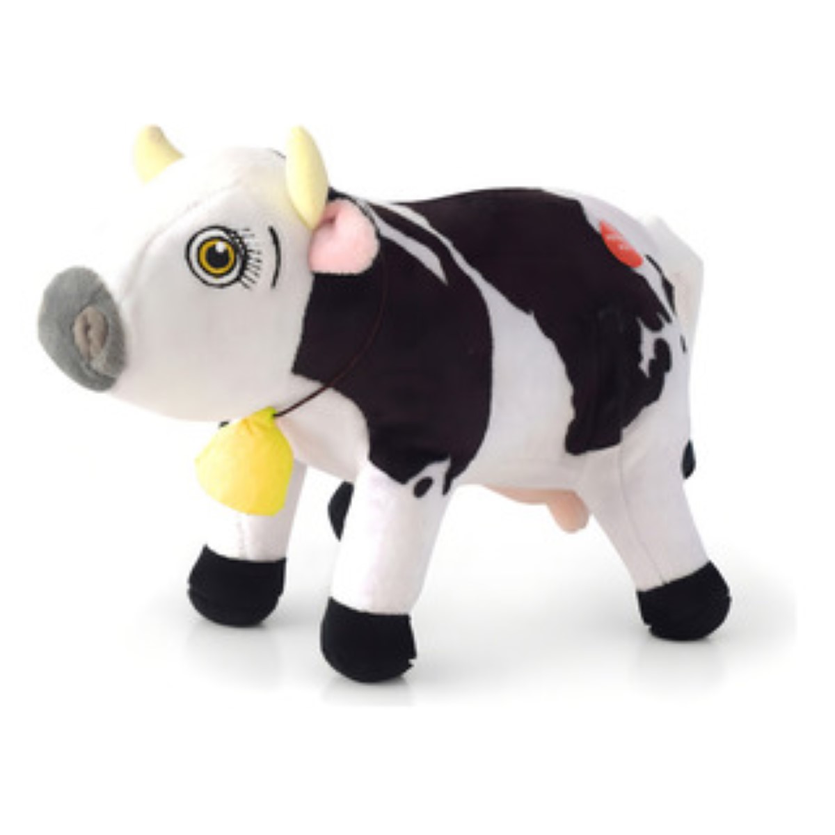 Peluche Vaca Lola Mis Primeros Pasos 15cm La Granja De Zenón BLANCO NEGRO