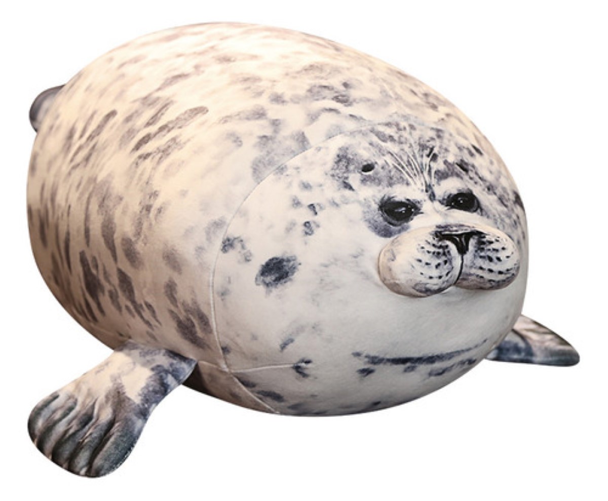 20cm Foca De Peluche Guatona Juguetes De Peluche AZUL
