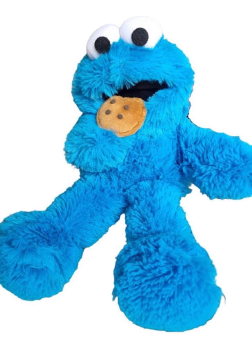 Monstruo Comegalletas Elmo Peluche Soft Premium Plaza Sesamo AZUL
