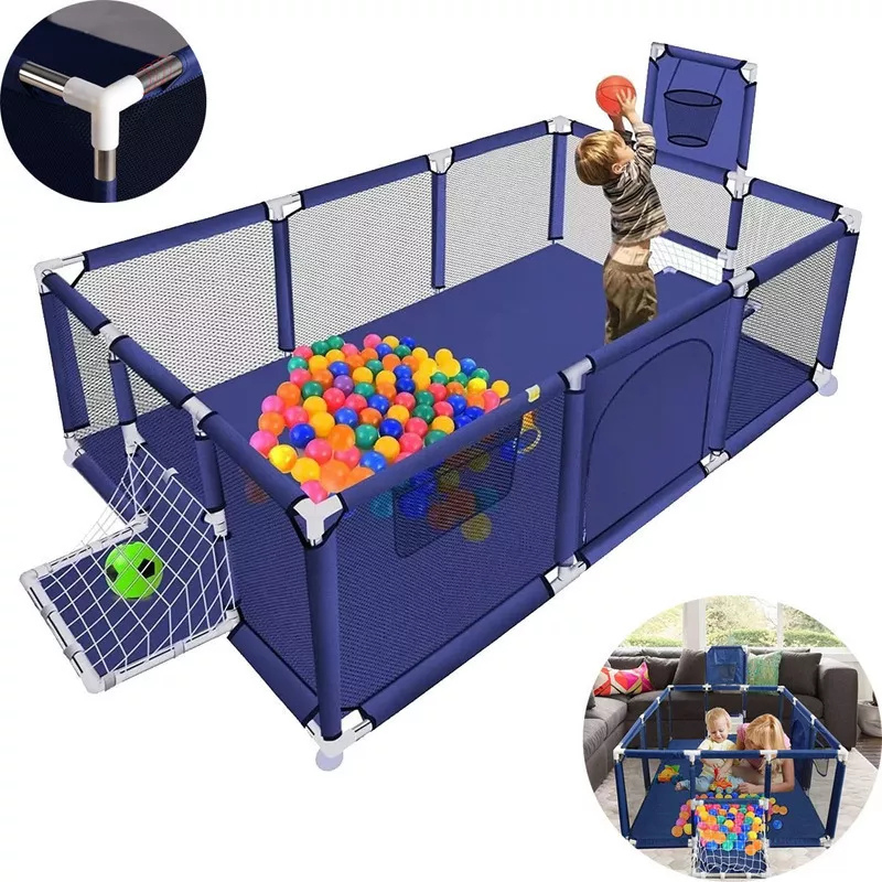 corral para bebé parque de juegos amplio con canchas