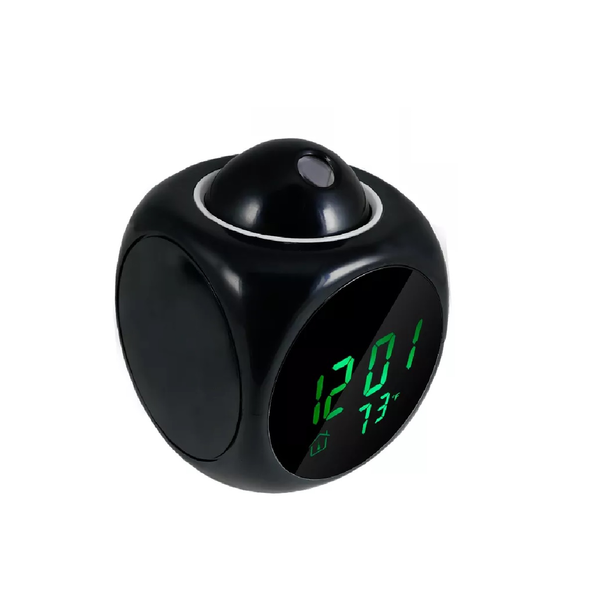 Reloj Despertador Digital de Mesa Escritorio Negro