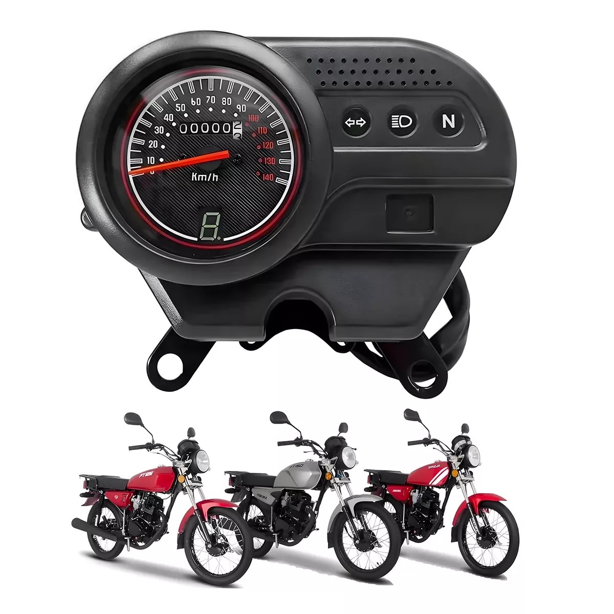 Tablero Velocimetro Italika Ft125 Ft150 Grafito Dt150 Basic