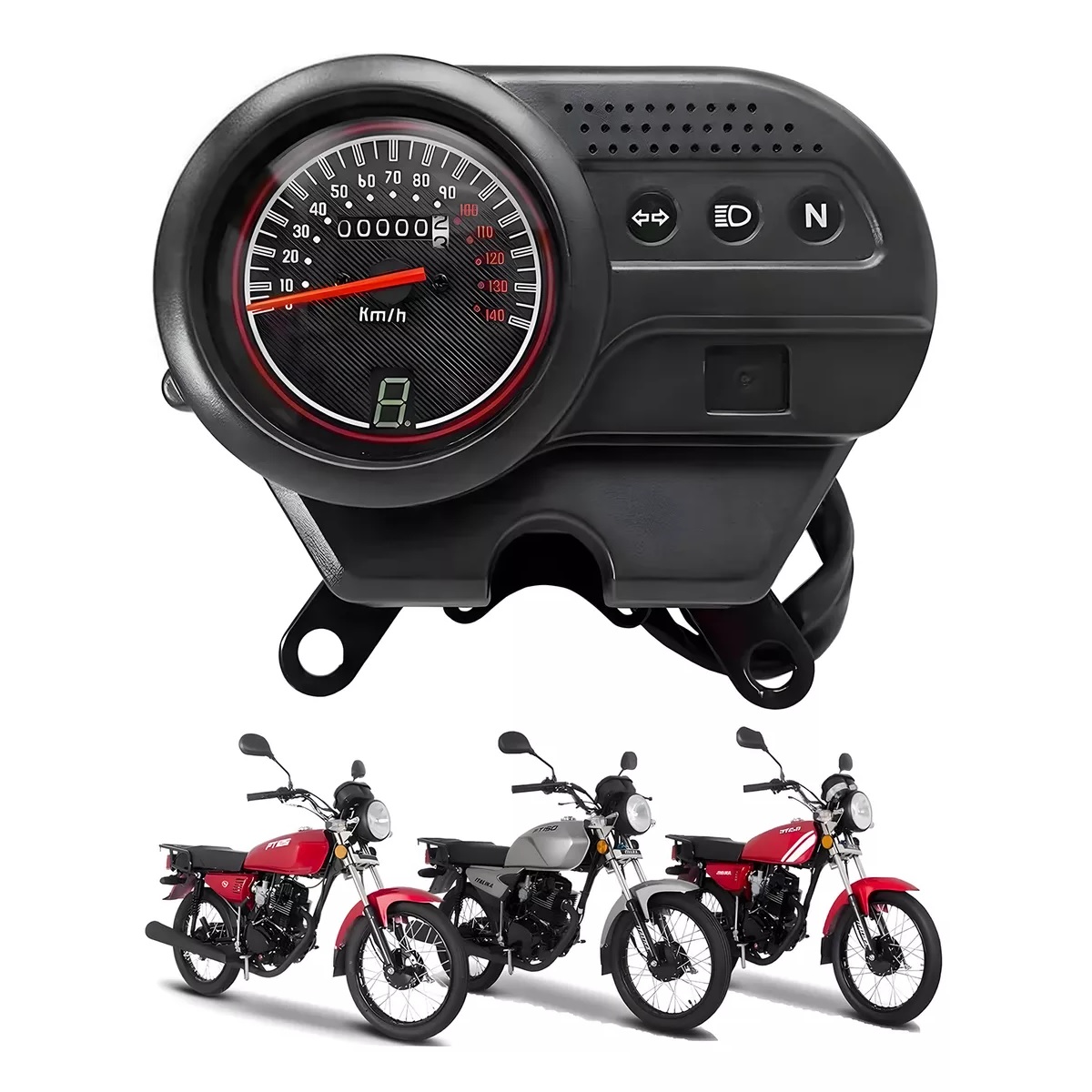 Tablero Velocimetro Italika Ft125 Ft150 Grafito Dt150 Basic