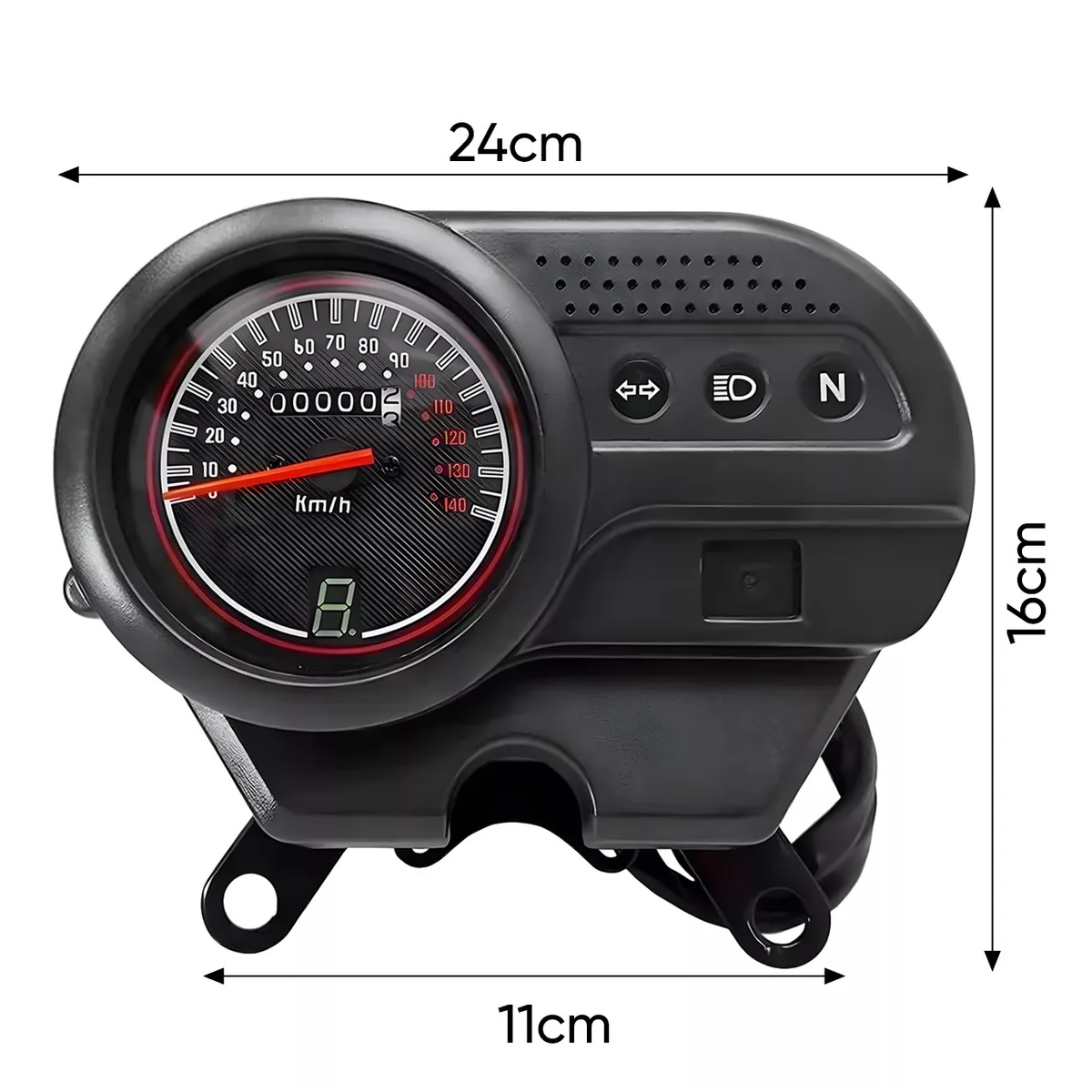 Tablero Velocimetro Italika Ft125 Ft150 Grafito Dt150 Basic