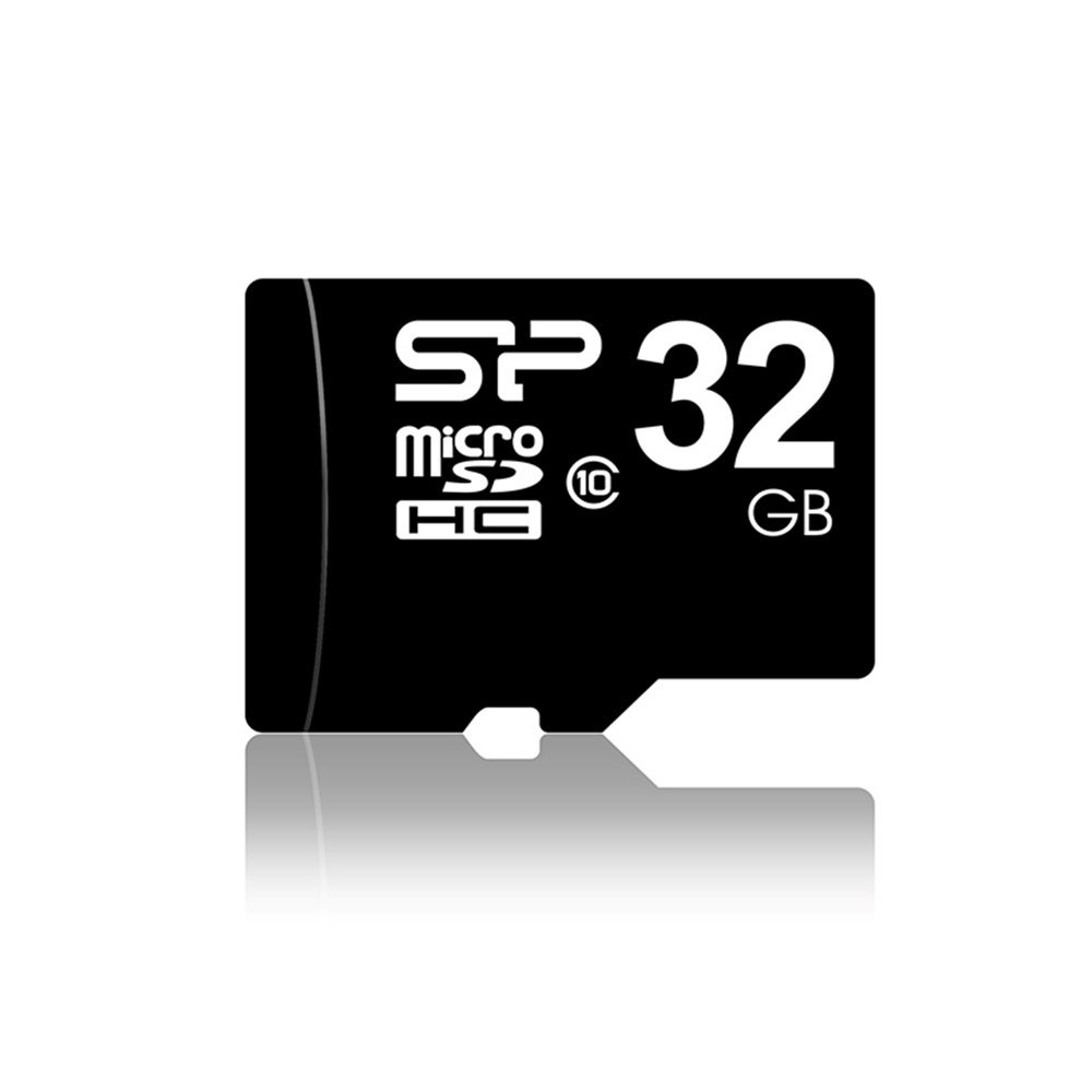 Silicon Power Tarjeta de Memoria MicroSDHC, Clase 10, 32 GB con Adaptador SD, SPMC10-32GB