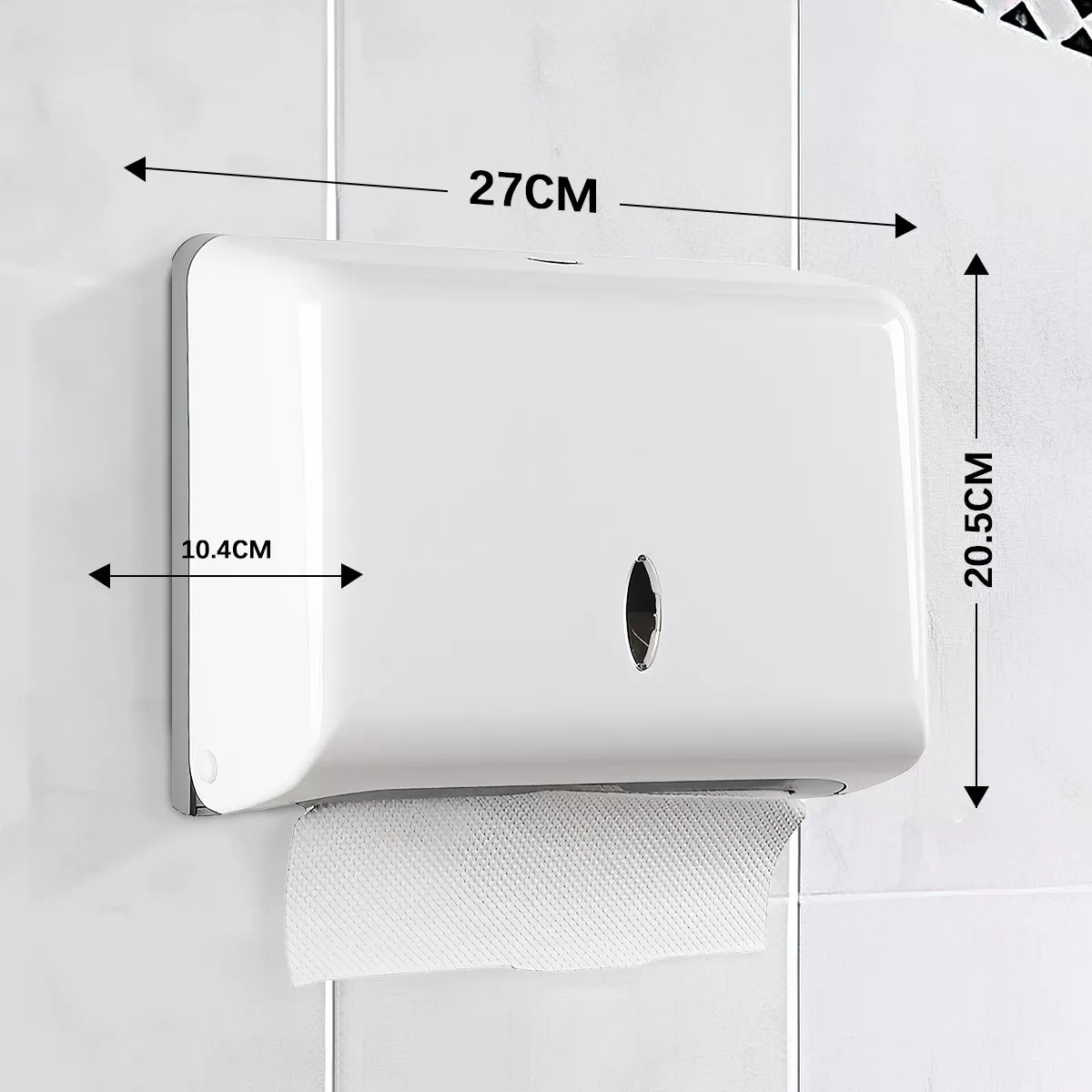 Dispensador De Papel Toallas Sanitas Para Cocina Y Baños