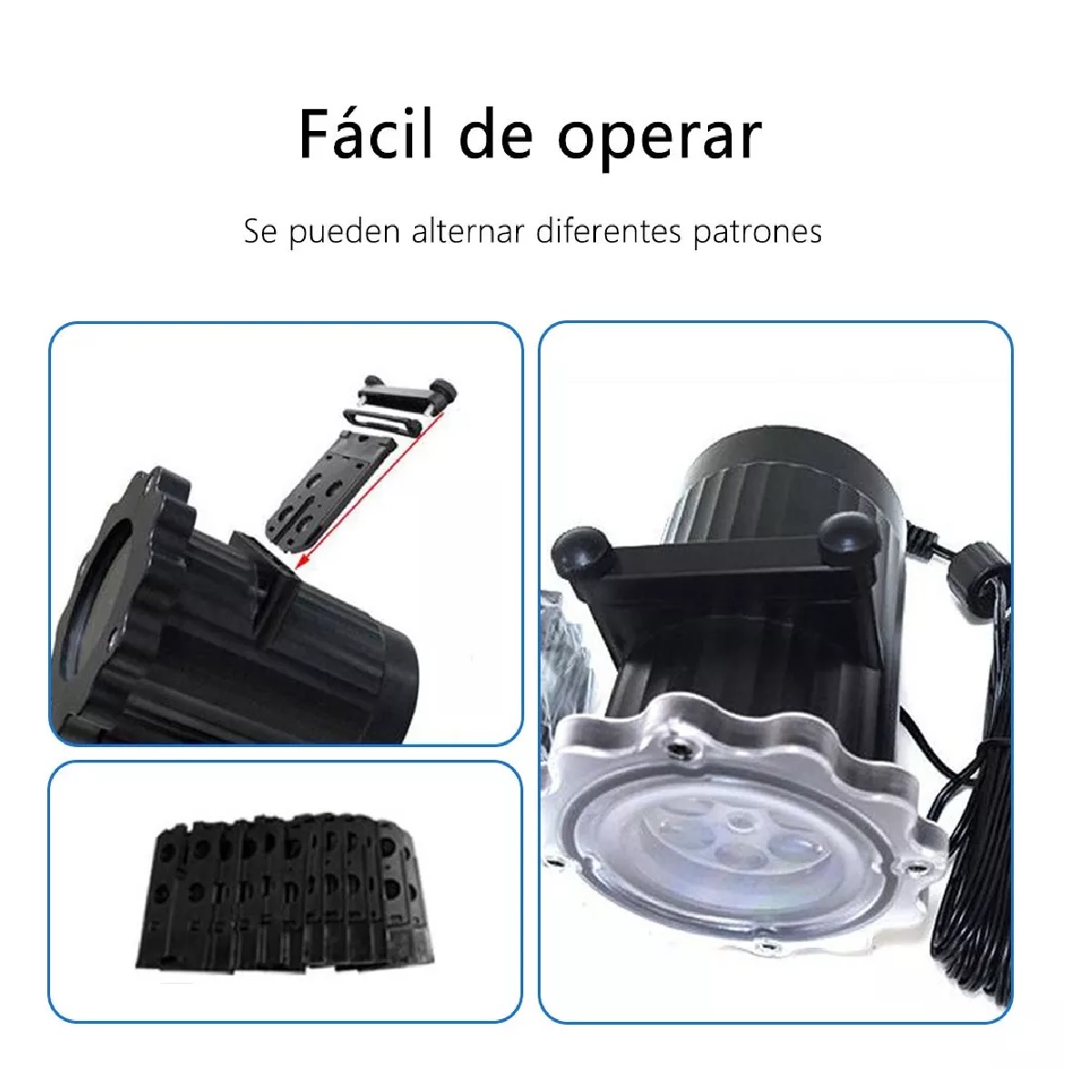 Proyector Luces Led Navidad Dia Muertos Cumpleaños Hallowen