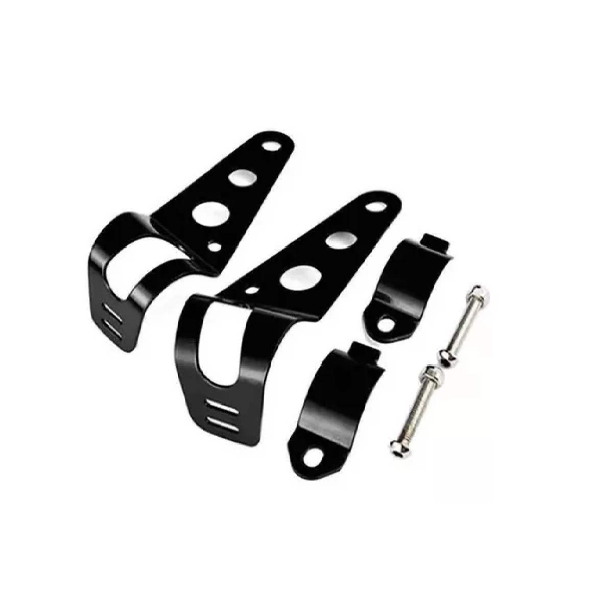 Bases Brackets Soportes Faro Moto Cafe Racer 28 A 36mm