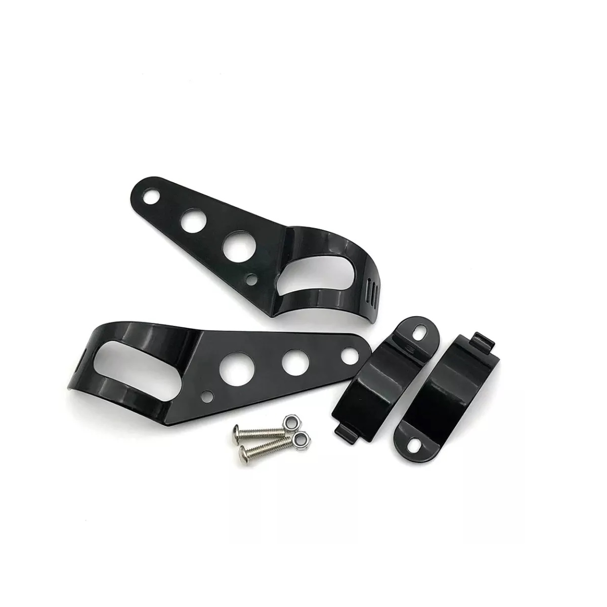 Bases Brackets Soportes Faro Moto Cafe Racer 28 A 36mm