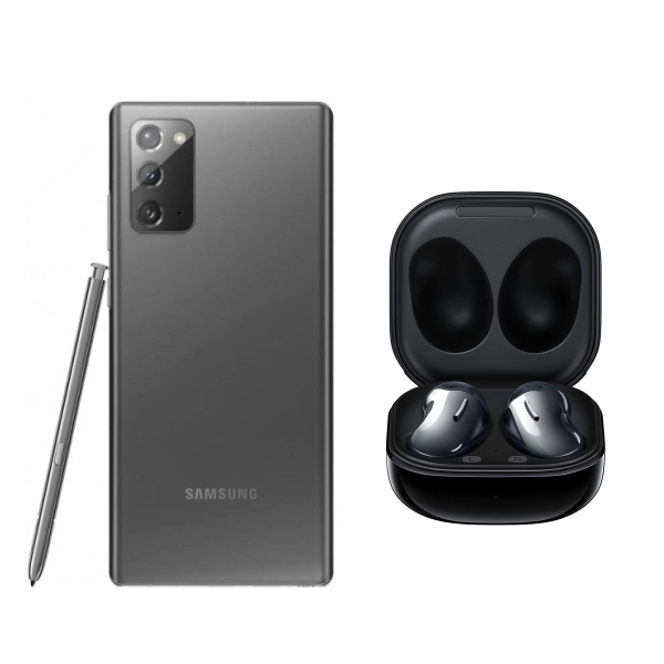 Samsung Galaxy Note 20 128gb Reacondicionadp Negro + Audifonos inalambricos de regalo.