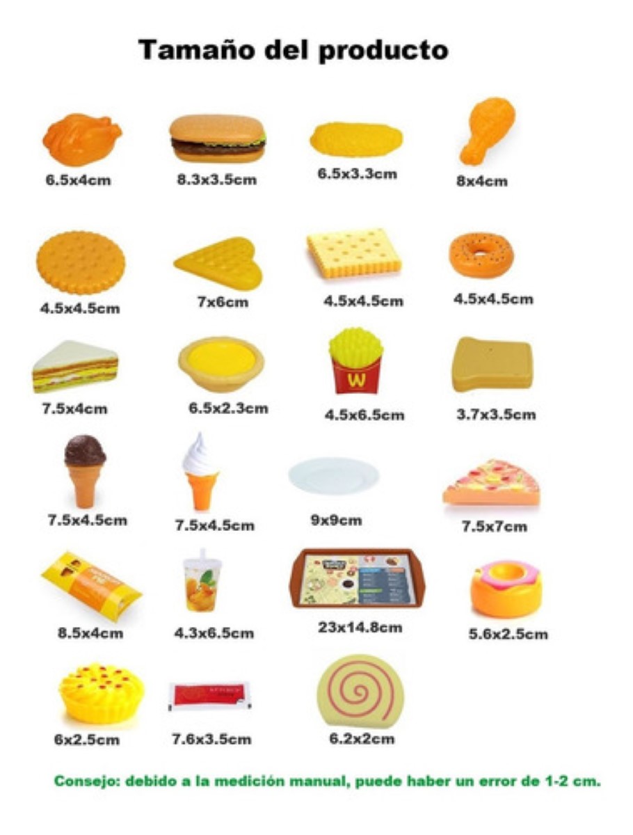 Juego De Elementos De Cocina, Juguetes De Comida Para Niños COLORES