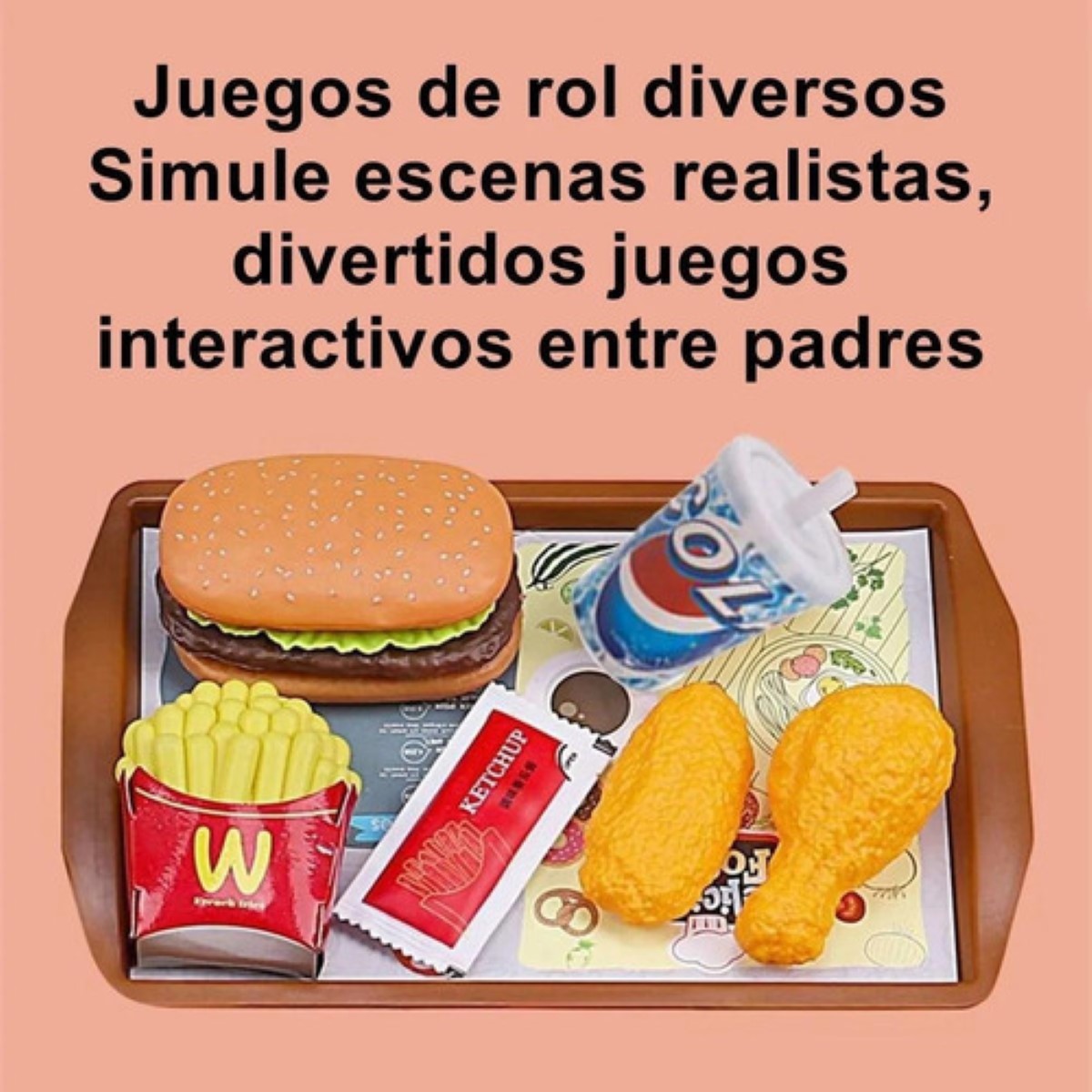 Juego De Elementos De Cocina, Juguetes De Comida Para Niños COLORES