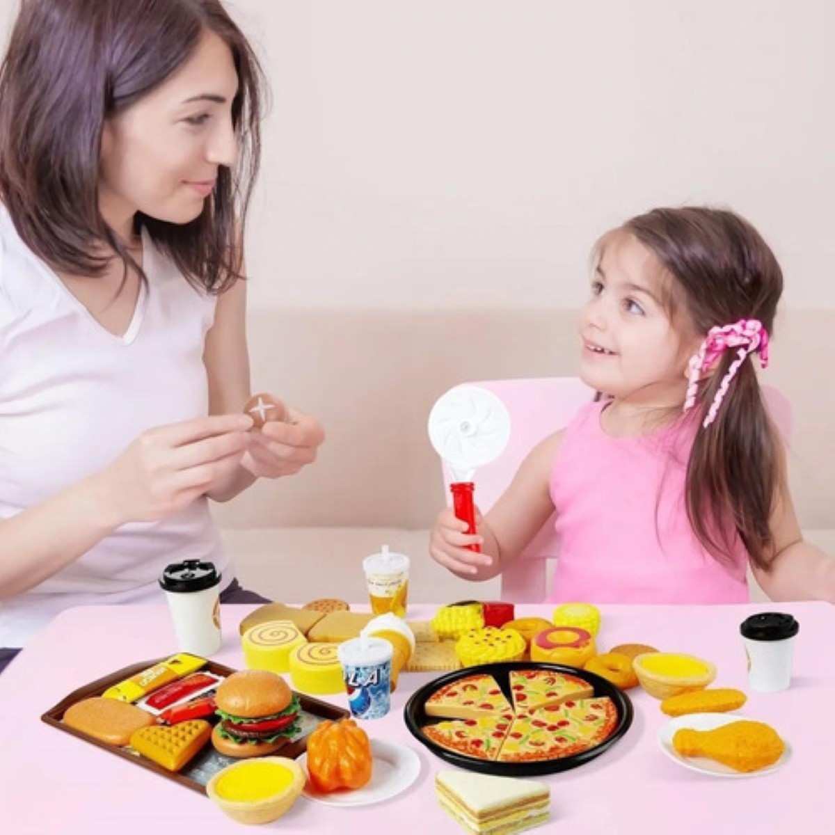 Juego De Elementos De Cocina, Juguetes De Comida Para Niños COLORES