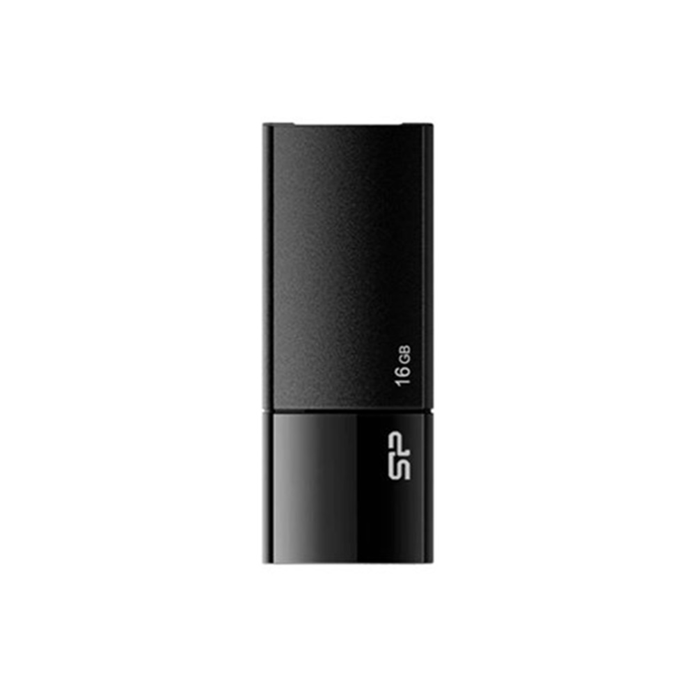 Silicon Power, Memoria USB U05, Color Negro, 16GB USB2.0, SPU05N-16GB