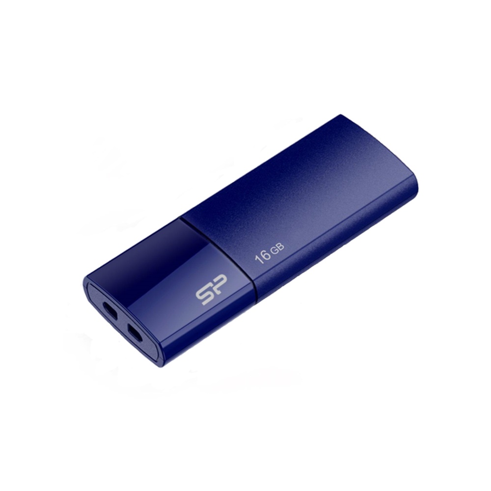 Silicon Power, Memoria USB U05, Color Azul, 16GB USB2.0, SPU05A-16GB