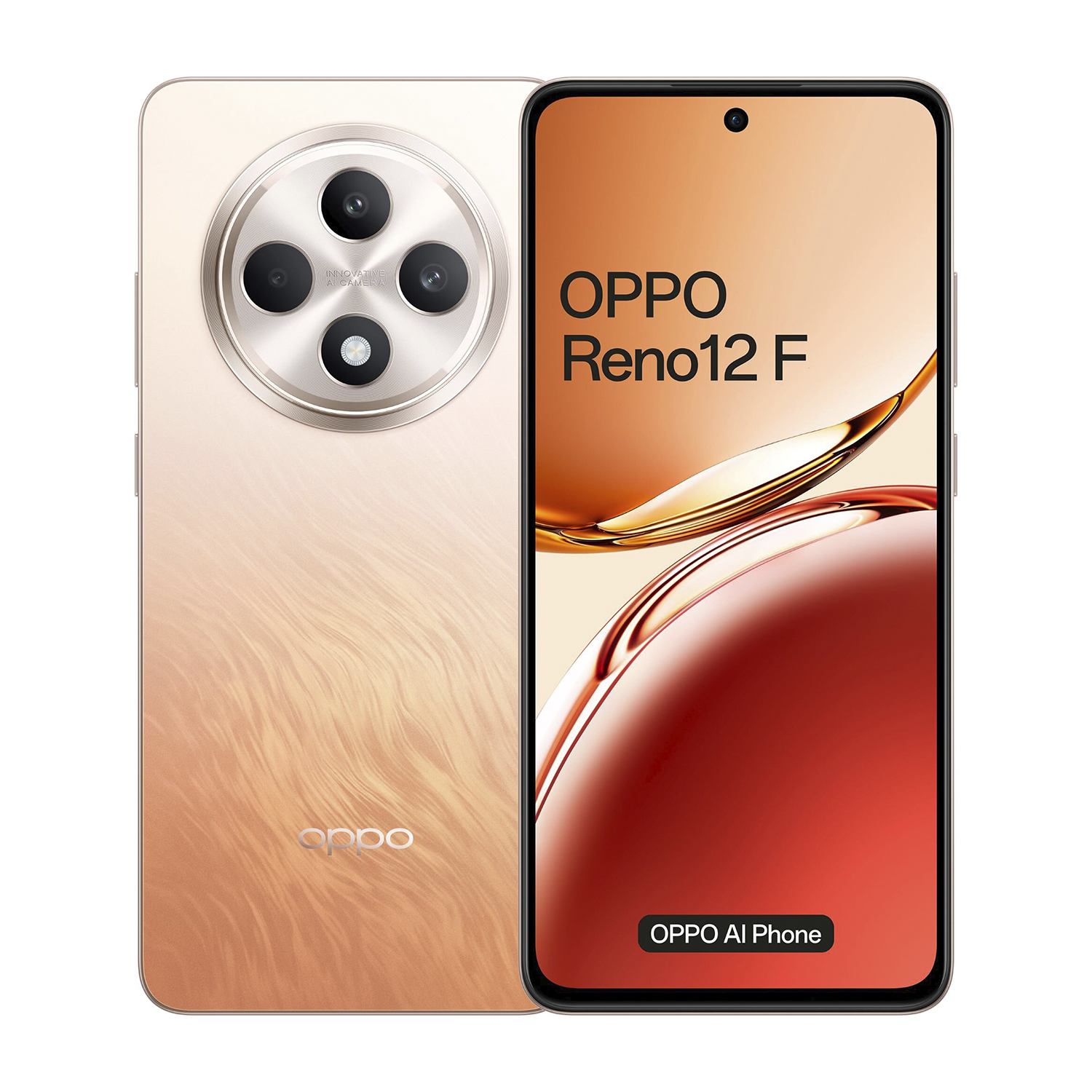 Celular OPPO Reno 12F 256GB/8GB Ram - Naranja Ambar