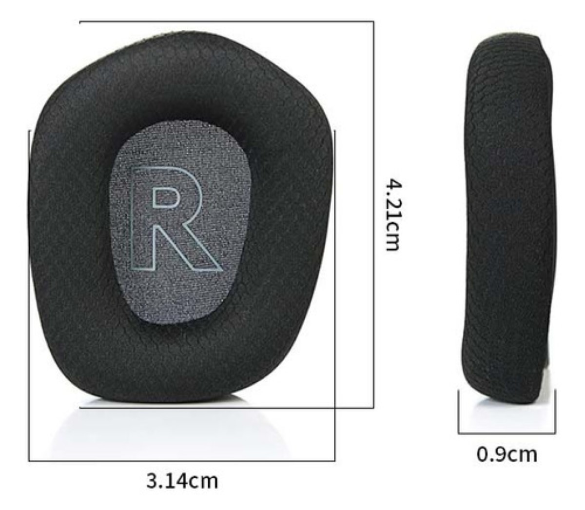 Almohadillas + Diadema Compatibles Con Logitech G733 G335 NEGRO