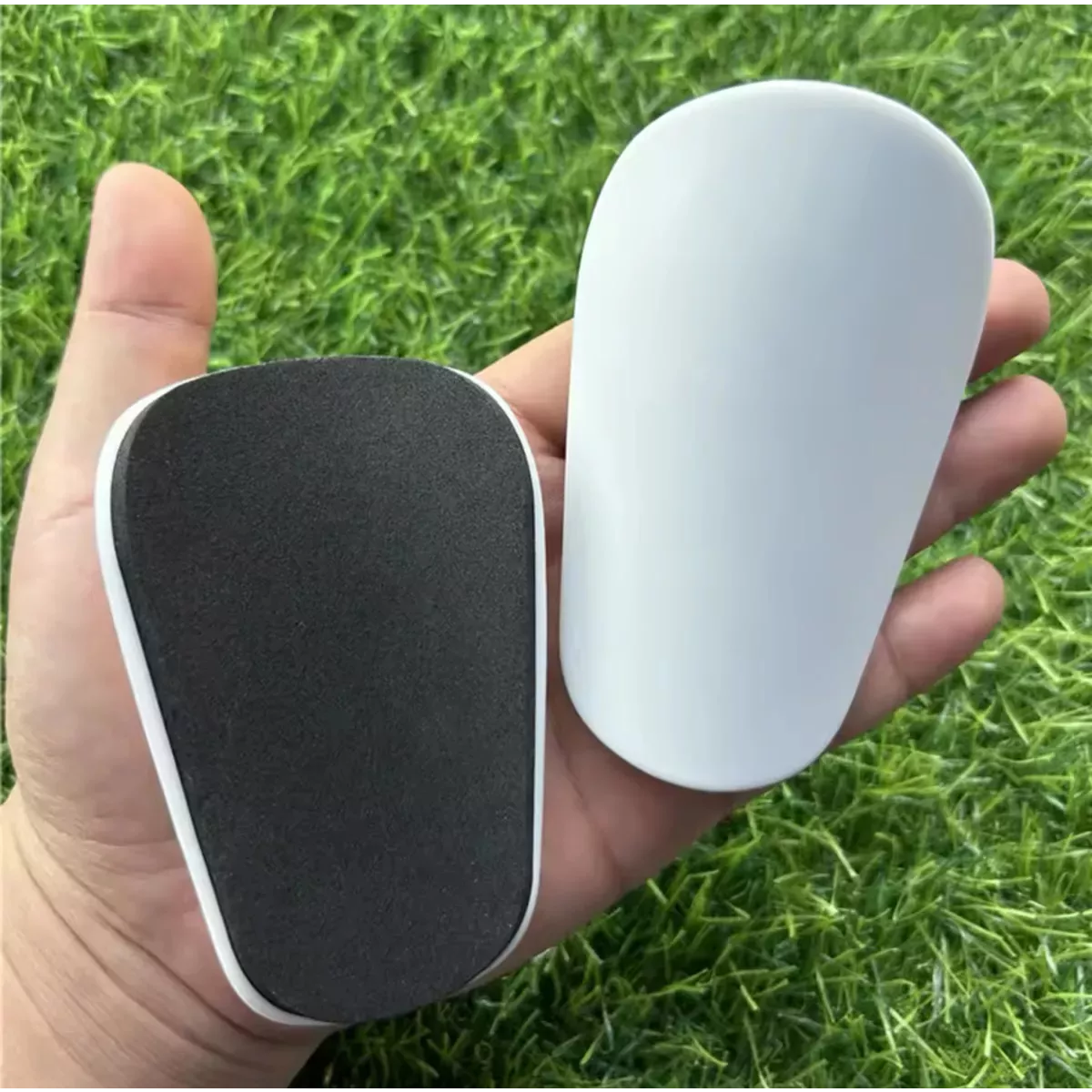 2 Pares Mini Espinilleras Protector Futbol Deportes 10cm