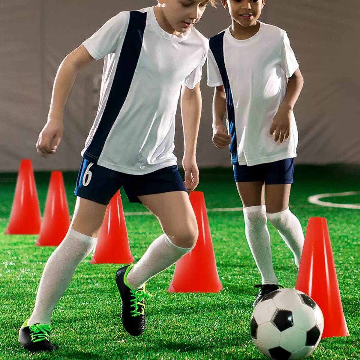 Kit De Entrenamiento De Conos De Fútbol Deportivo De 30 Pza