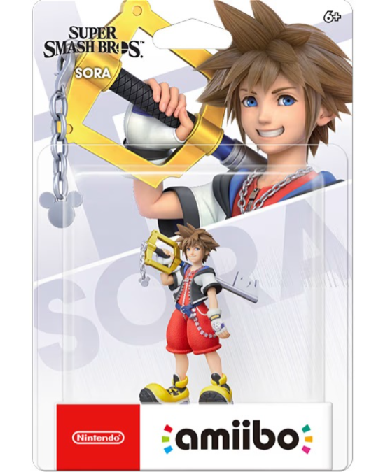Amiibo Super Smash Bros Sora Kingdom Hearts - Game Center